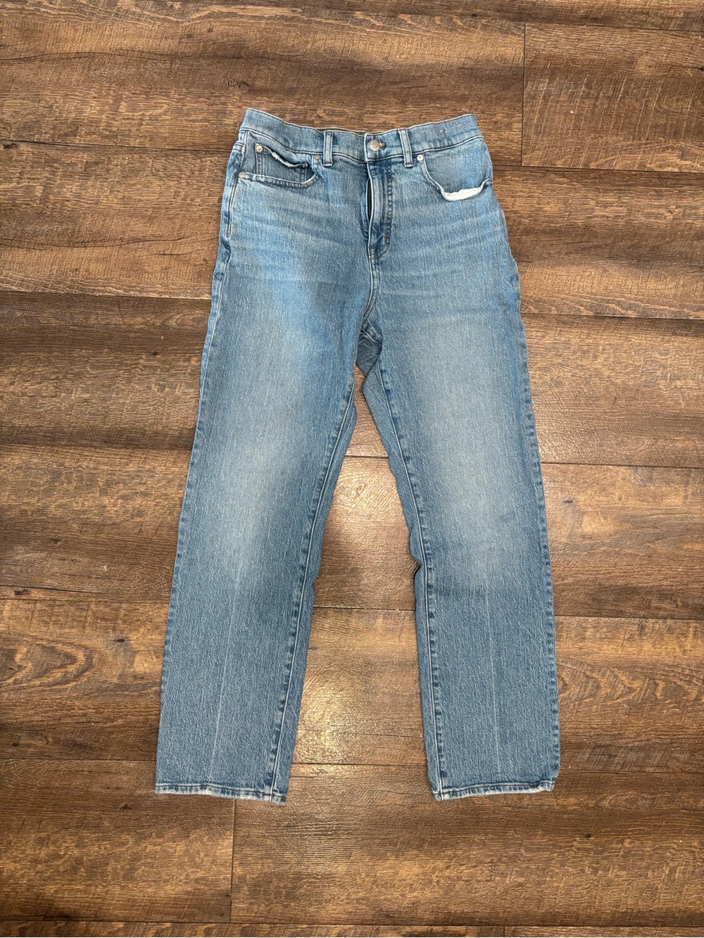 Madewell Women's Light Blue Straight Jeans